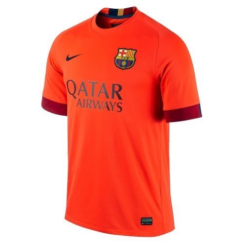 Футбольная футболка Барселона Гостевая 2014 2015